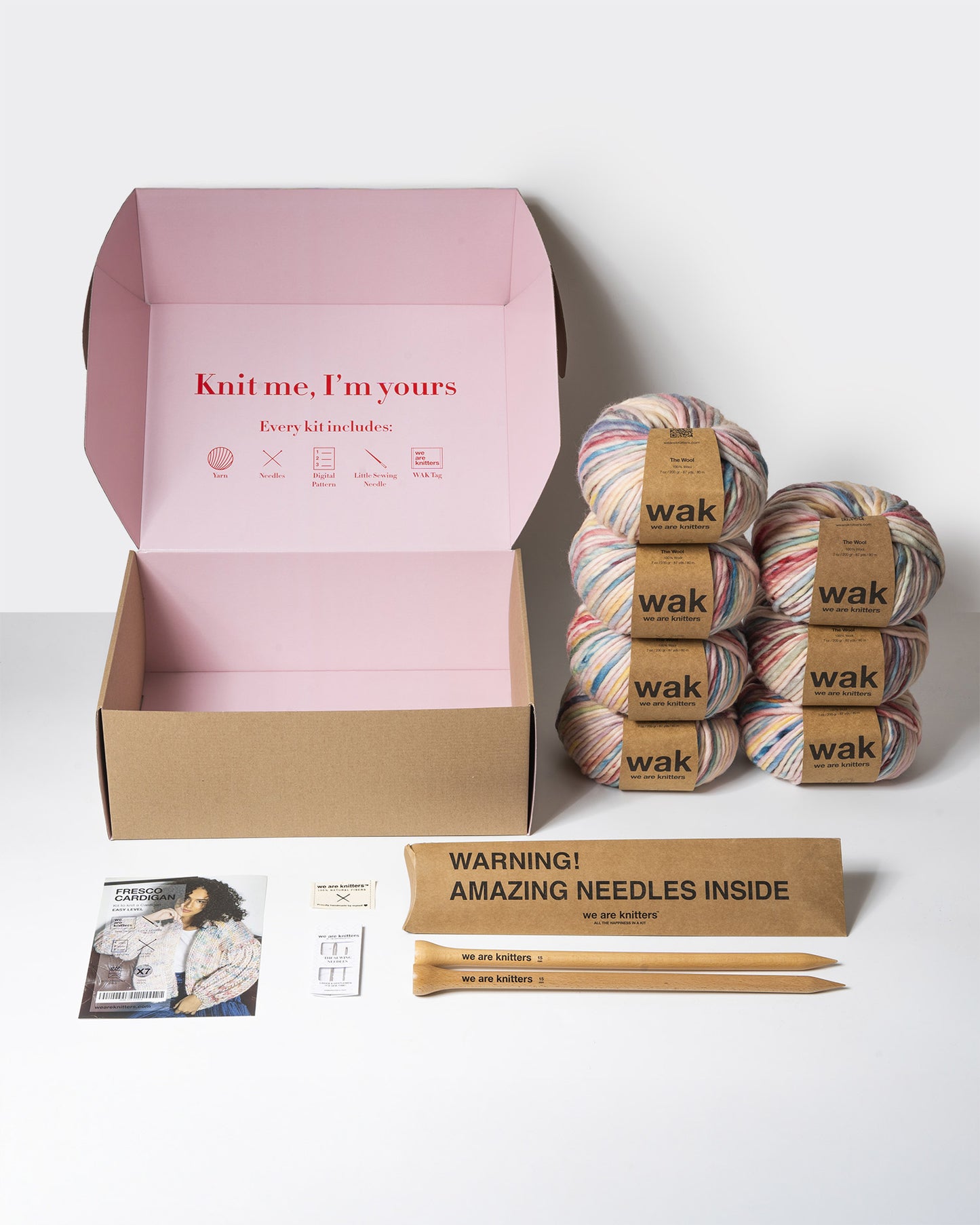 Fresco Cardigan Kit - Yummy Yarn Version