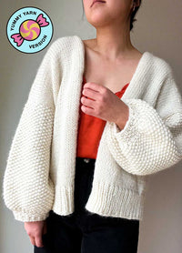 Kobe Cardigan WAK Edition x November Knits Kit - Yummy Version