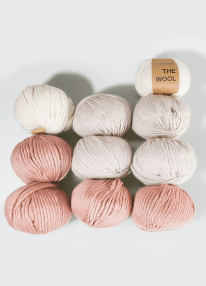Pakke med 10 The Wool garnnøgler