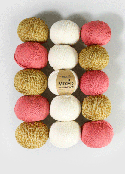 Pakke med 15 Mixed Yarn garnnøgler
