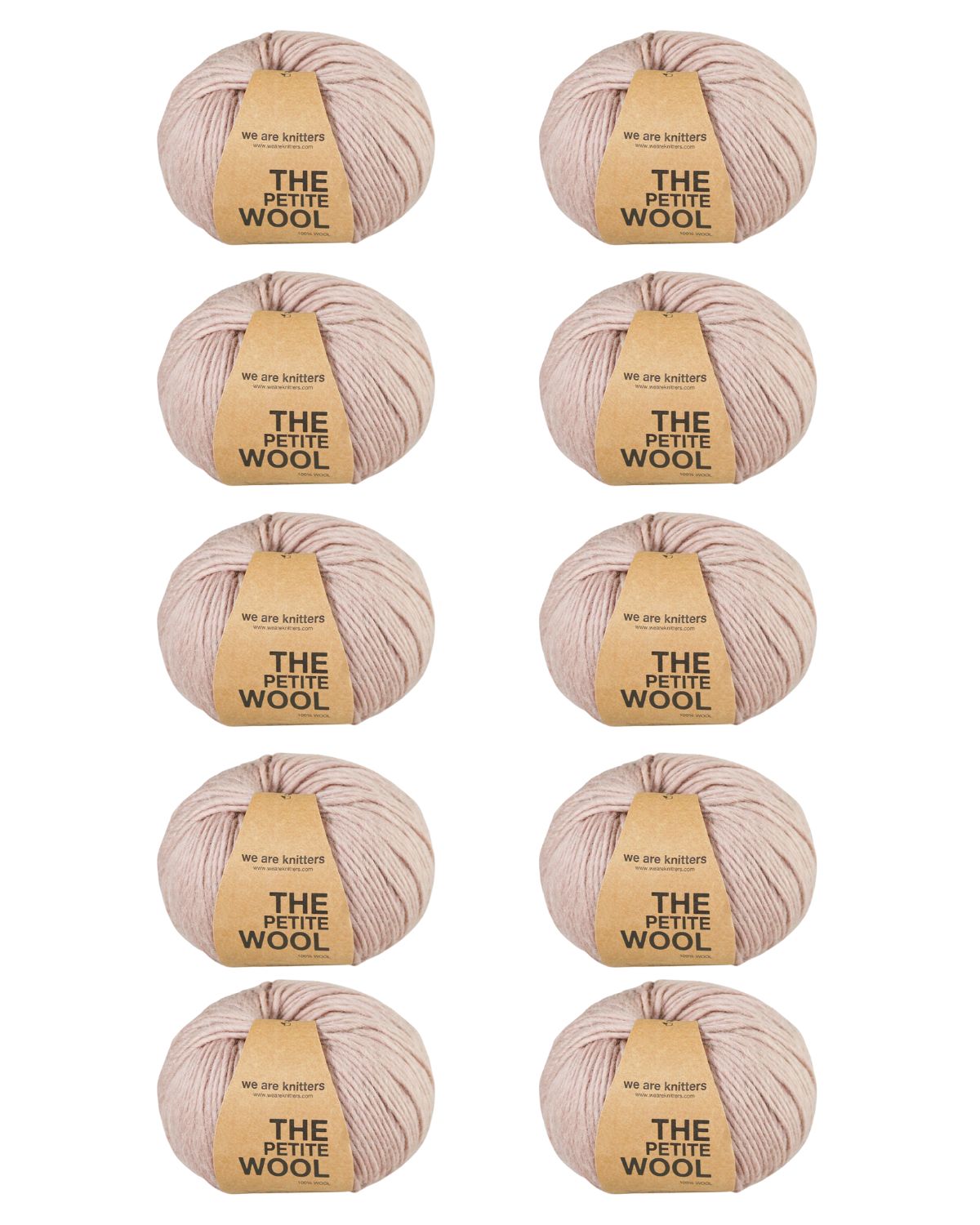 Pakke med 10 Petite Wool garnnøgler