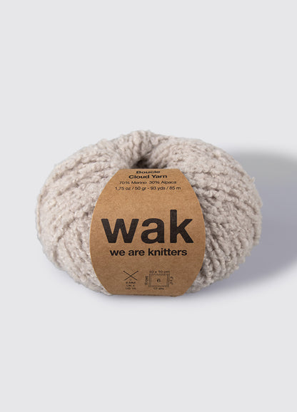 The Boucle Cloud Yarn Pearl Grey