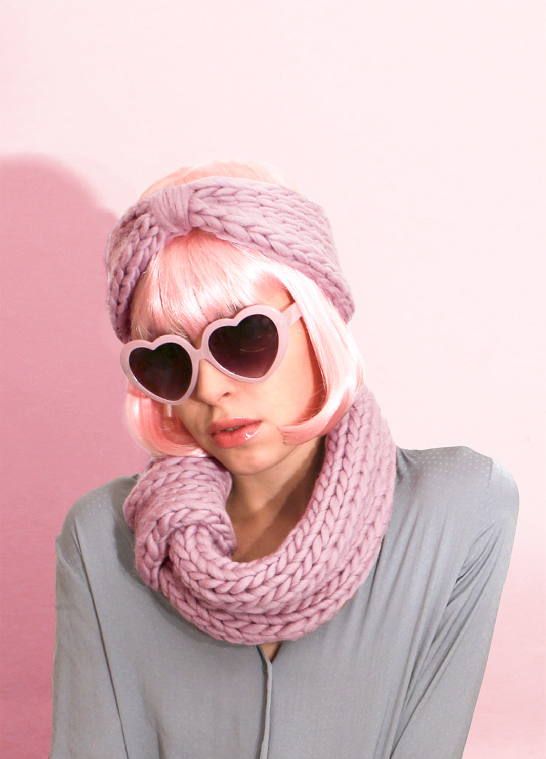Blueberry Muffin Snood and Headband x @trustthemojo Kit