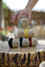 Pakke med 10 Mini Cotton garnnøgler