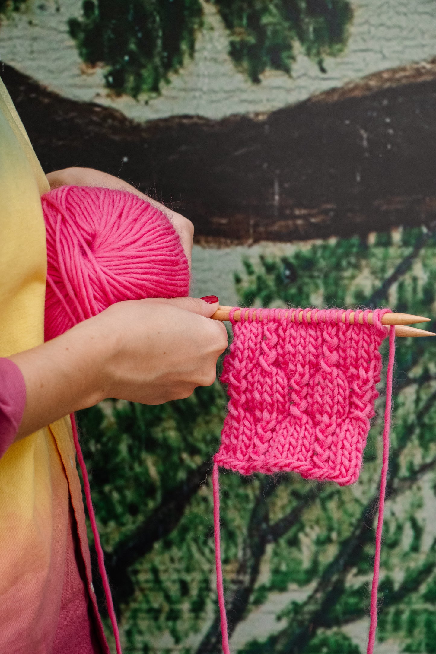 Pakke med 3 Petite Wool garnnøgler