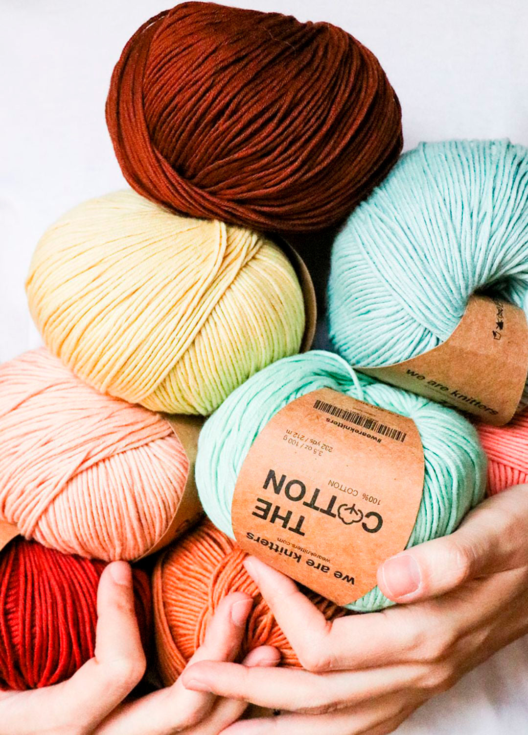 Pakke med 15 Pima Cotton garnnøgler