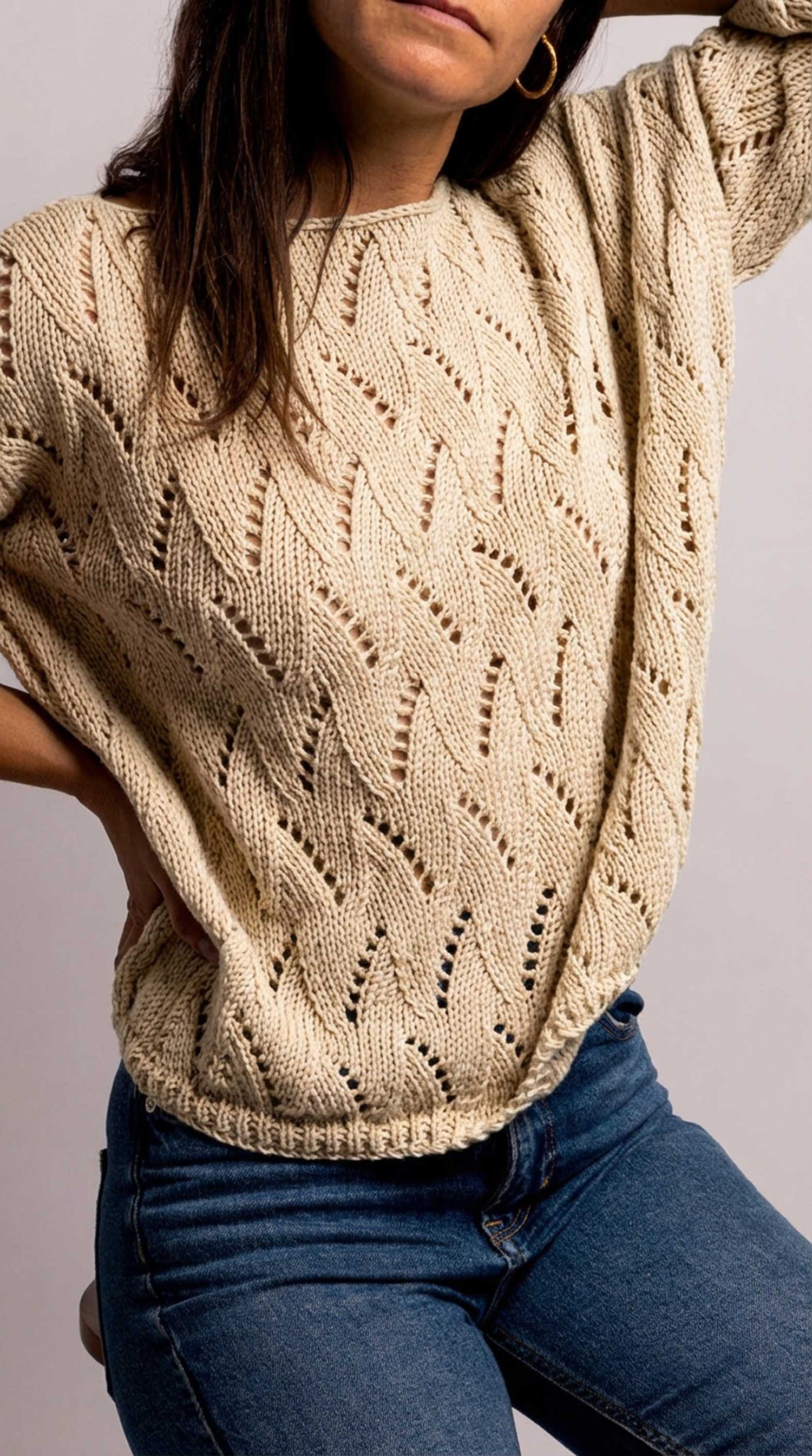 Summer Nights Sweater x @theknitstitch Kit