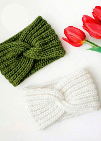 The Springbreeze Headband Kit by @woolandknits  - Yummy Yarn Fine Version