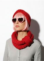 Blueberry Muffin Snood and Headband x @trustthemojo Kit - Yummy Yarn Version