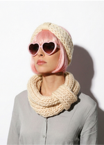 Blueberry Muffin Snood and Headband x @trustthemojo Kit - Yummy Yarn Version