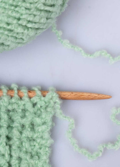 The Boucle Cloud Yarn Sage Green