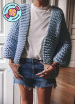Brera Cardigan Kit - Yummy Yarn Version
