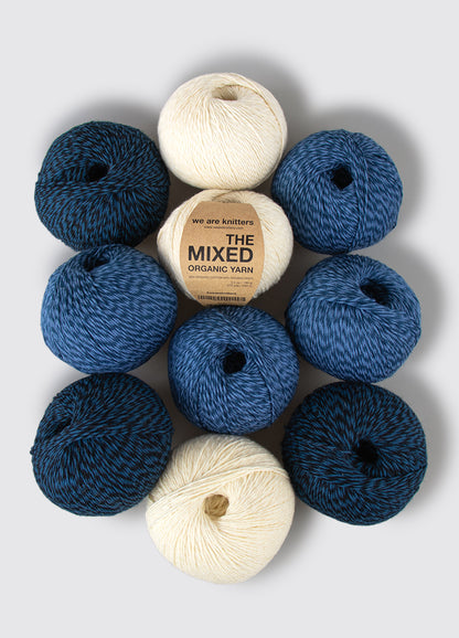 Pakke med 10 Mixed Yarn garnnøgler