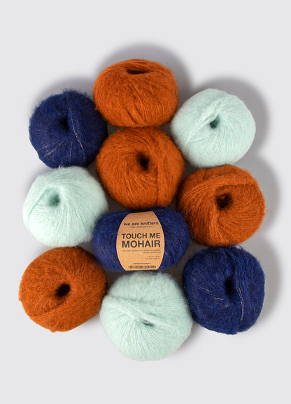 Pakke med 10 Touch me Mohair garnnøgler