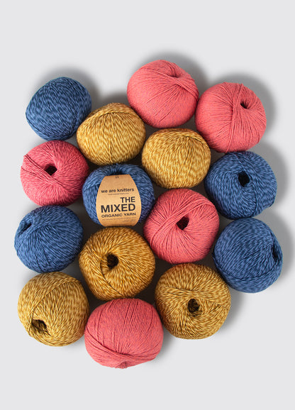 Pakke med 15 Mixed Yarn garnnøgler