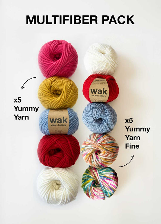 10-pak Yummy Yarn & Yummy Yarn Fine Bolde