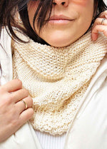 Stitch Sampler: Learn The Basics Knitting Kit - Make your first Cotton Snood