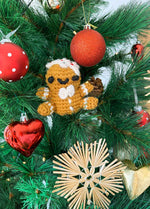 Gerry the Gingerbread Man Free Pattern x @knottrying.