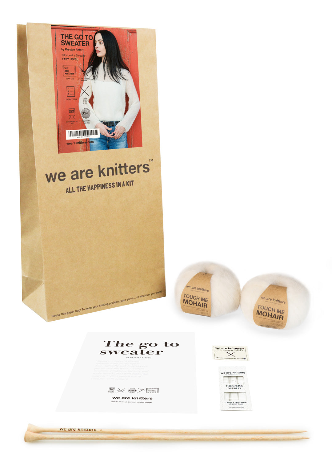 The go to Sweater x Krysten Ritter Kit