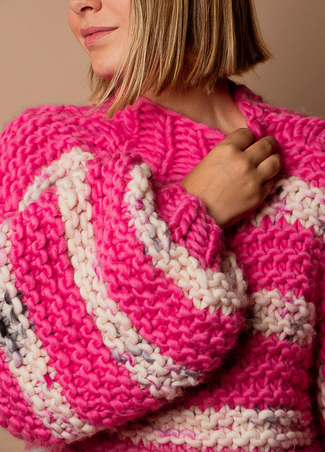 Glace Sweater Kit - Yummy Yarn Version