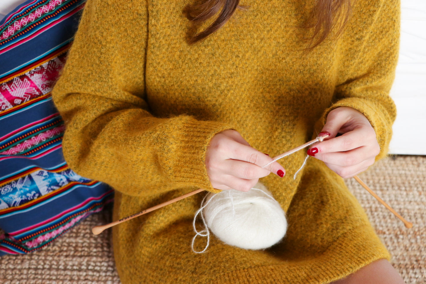 Pakke med 3 Touch me Mohair garnnøgler