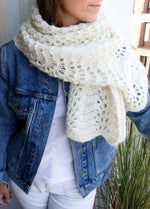Lover Sky Wrap Free Pattern x @knittingtheskyline