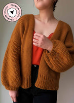 Kobe Cardigan WAK Edition x November Knits Kit - Premium Version