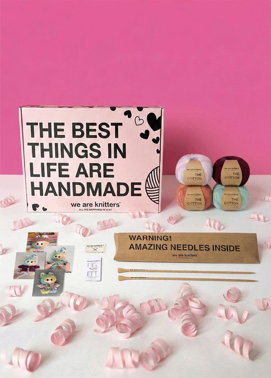 Labubu Knits Bundle - Knit your own tiny outfits!