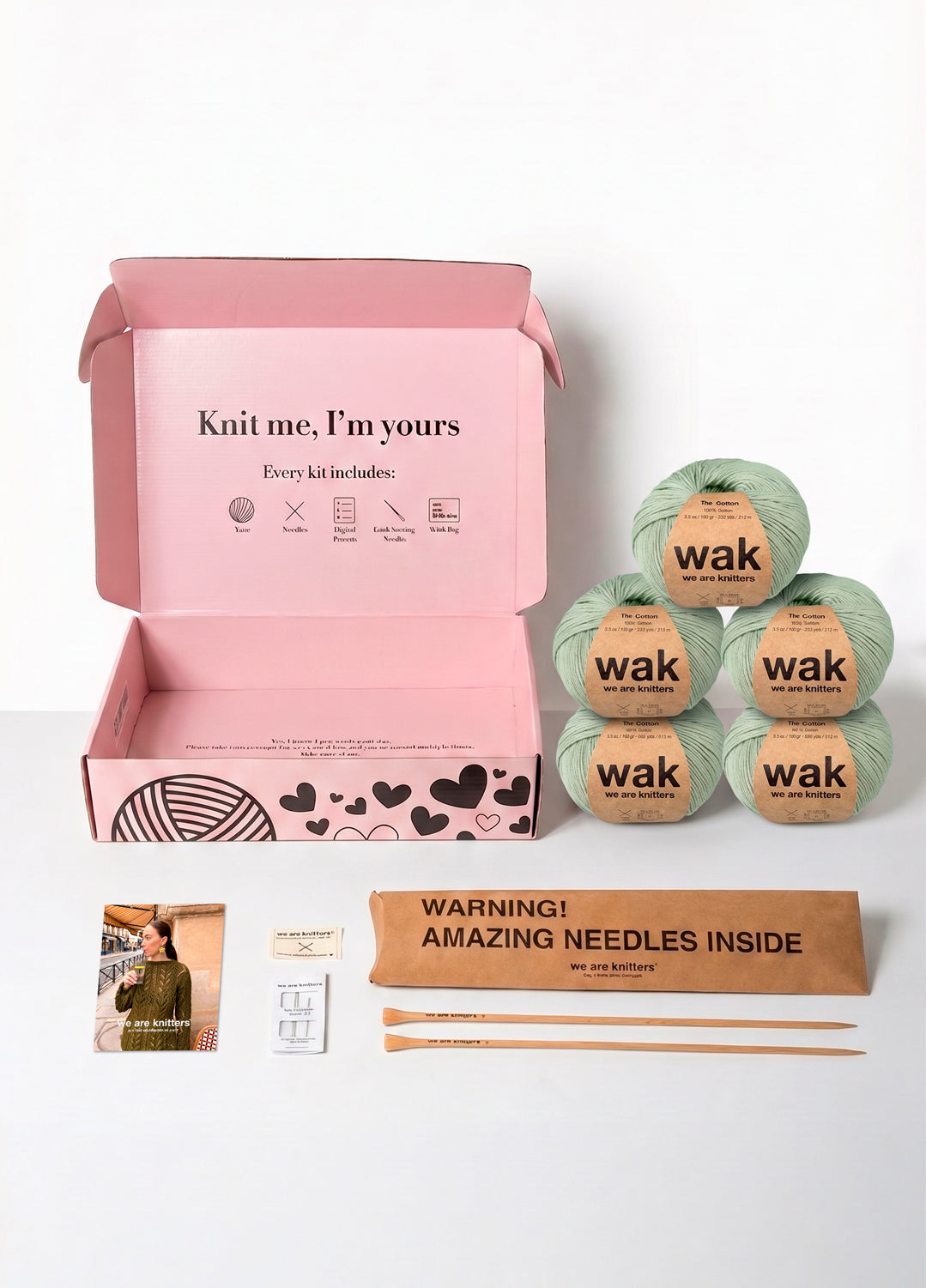 Pink Cosmos Sweater Kit