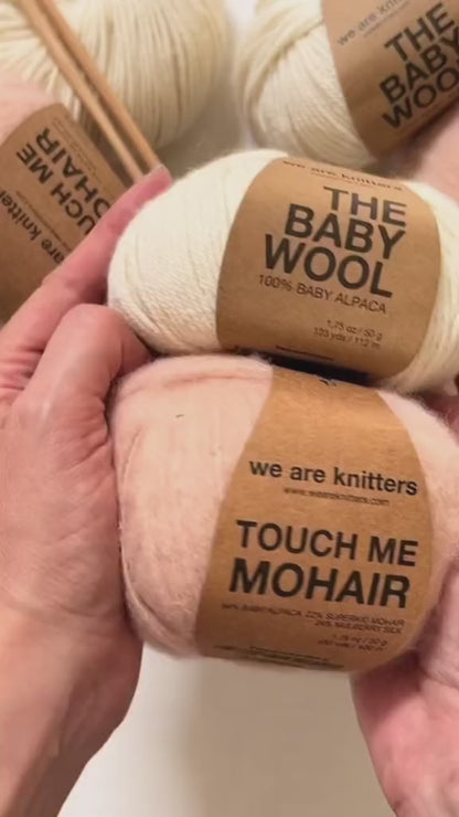 Pakke med 10 Baby Alpaca garnnøgler