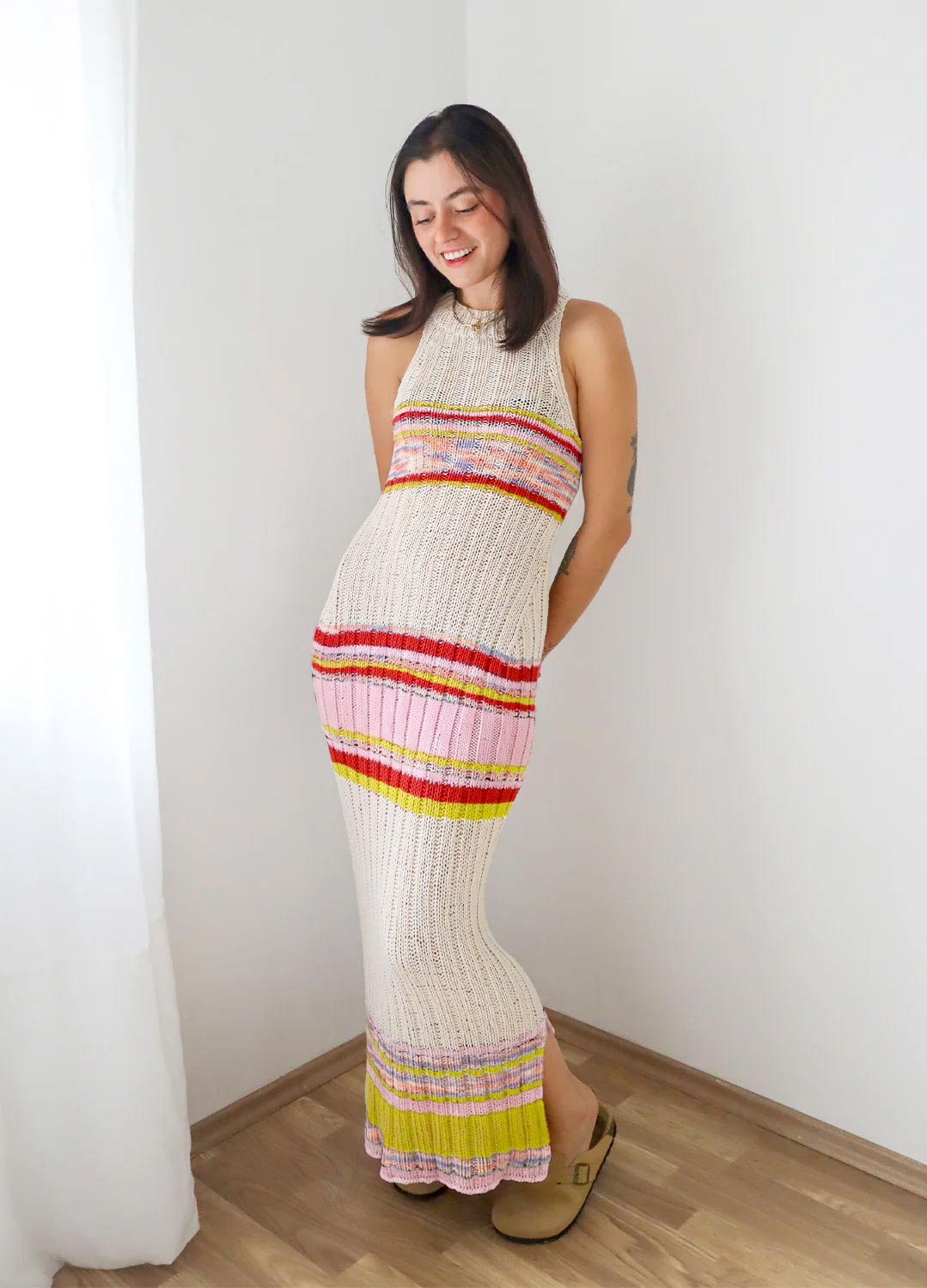 The Samba Dress Kit x @paula.on.knits