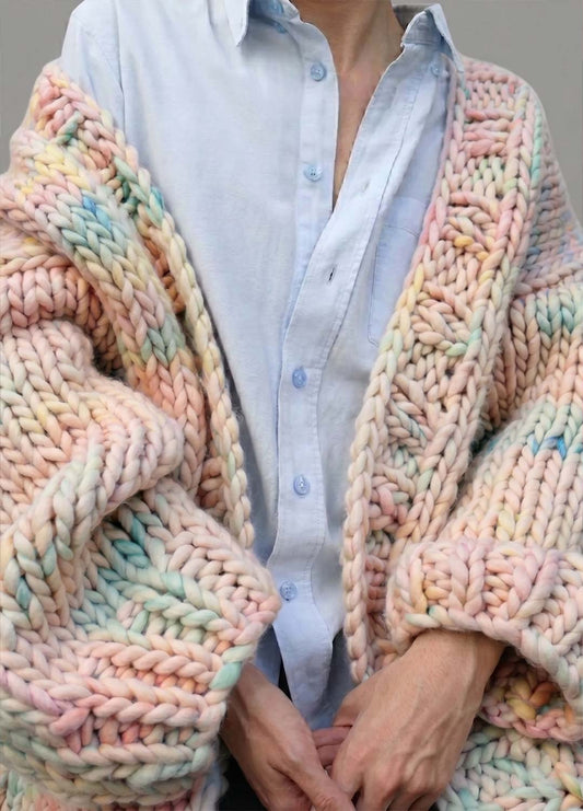Simone Cardigan Kit - Yummy Yarn Version