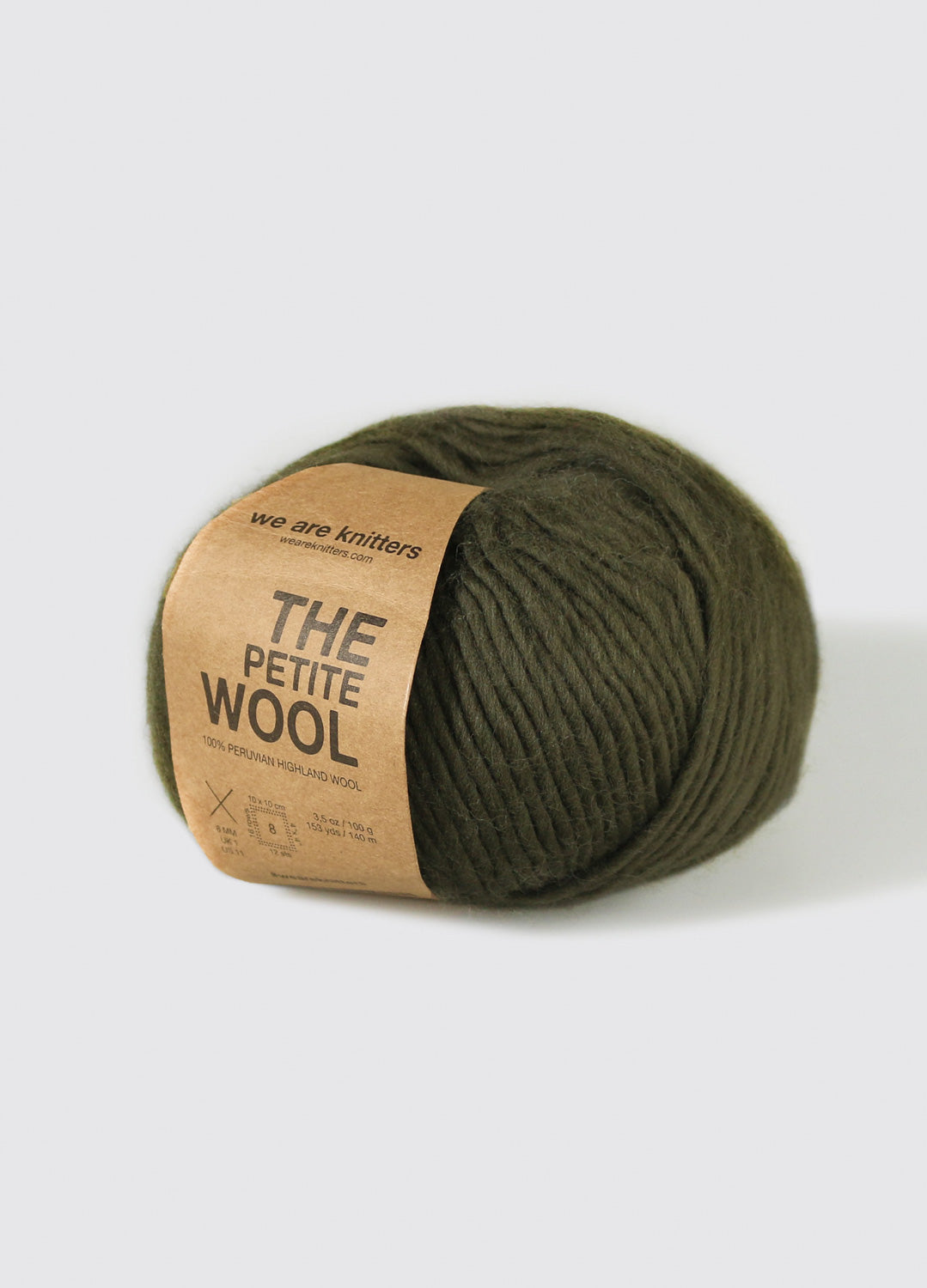 Petite Wool Olive