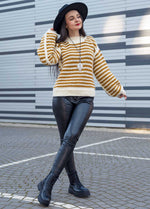 Stripe a Pose Sweater Kit x @crochethighway - Yummy Version