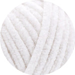The Cuddle Yarn White - Amigurumi Chenille Yarn