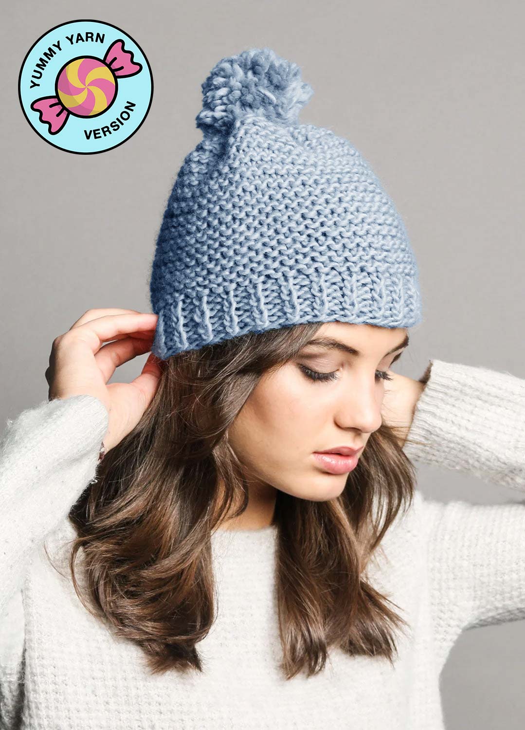 Tremblant Beanie Kit - Yummy Yarn Fine Version