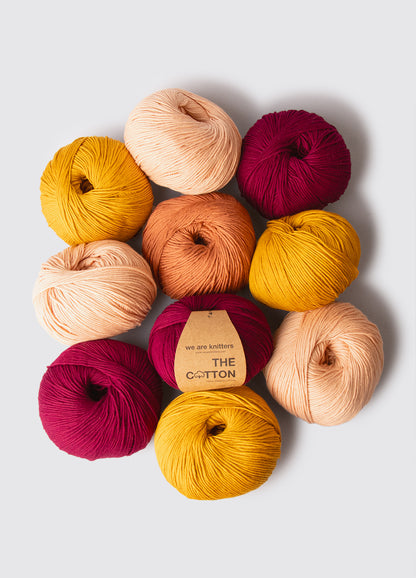 Pakke med 10 Pima Cotton garnnøgler