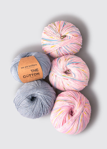 Pakke med 5 Pima Cotton garnnøgler