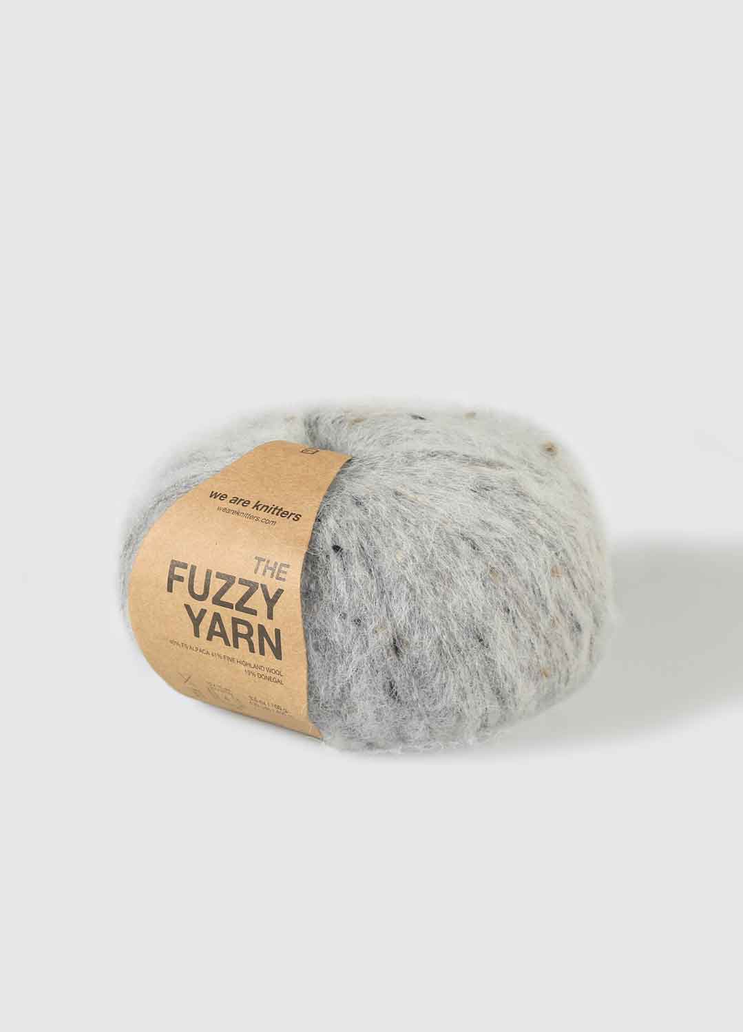 The Fuzzy Yarn Marbled Grey