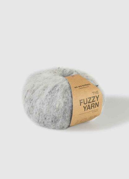 The Fuzzy Yarn Marbled Grey