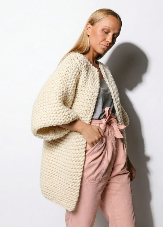 Melvoin Cardigan Kit - Yummy Yarn Version